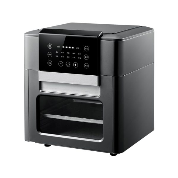 12L Smart Air Fryers Visible Window 1600W Large Capacity Multifunctional Air Deep Fryer Oilless